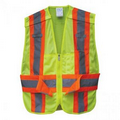 ANSI Class 2 Mesh Breakaway Safety Vest